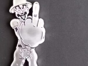 Hatchet Man “the Bird” Stainless Steel (Pendant only)
