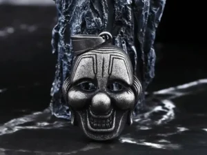 “Clown of Terror” Stainless Steel (Pendant only)